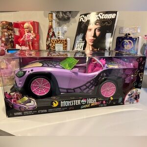 monster high Ghoul Mobile Convertible - Purple, Pink & Green Accents
